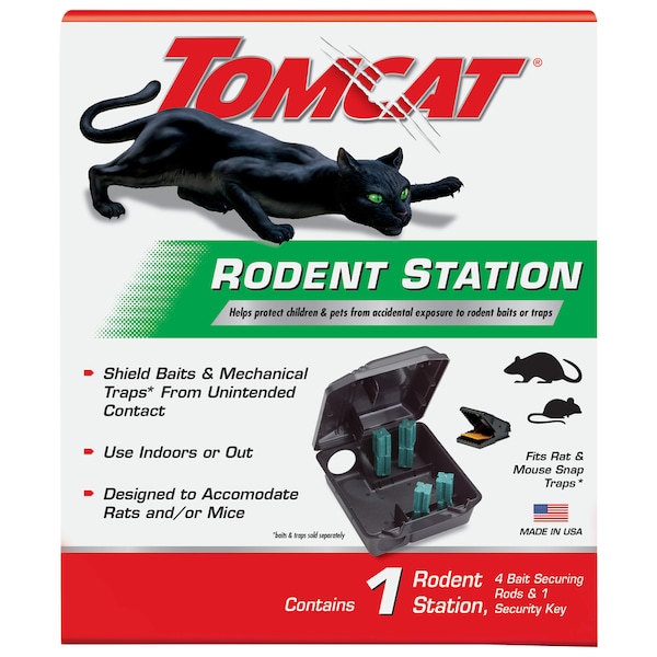 Scotts Tomcat Rodent Bait Station Blocks For Mice and Rats 1 pk 0363410 - main